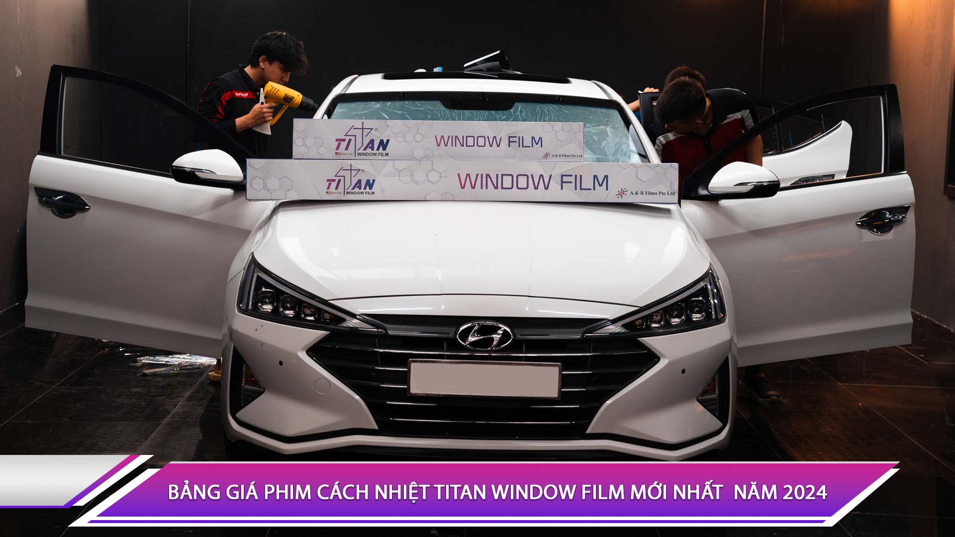 BẢNG GIÁ PHIM CÁCH NHIỆT TITAN WINDOW FILM MỚI NHẤT  NĂM 2024